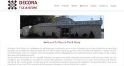 Desktop Screenshot of decoratileandstone.com
